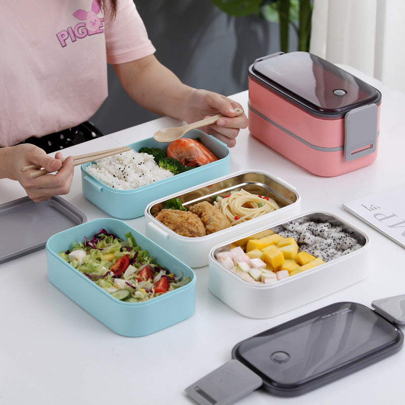 Portable Stainless Steel Lunch Box Set