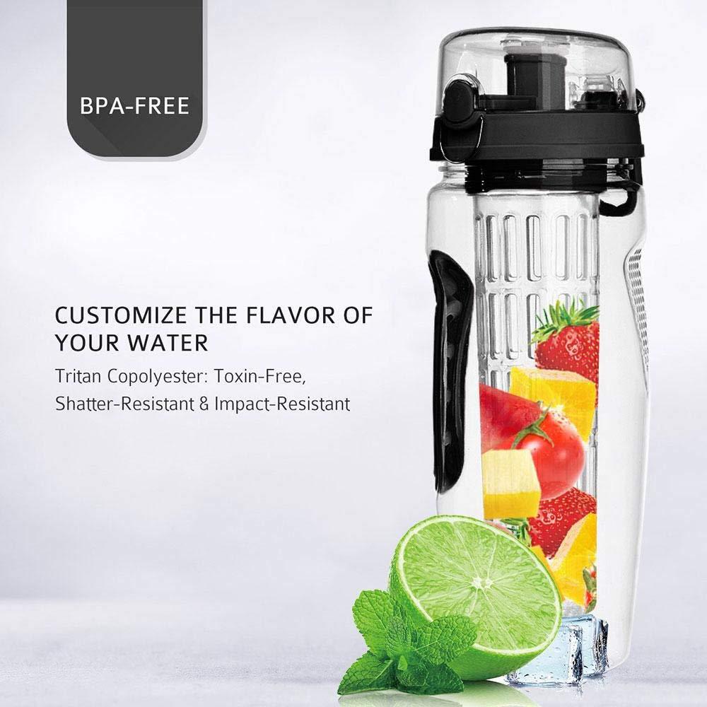 BPA-Free 1000ml Fruit Infuser Bottle